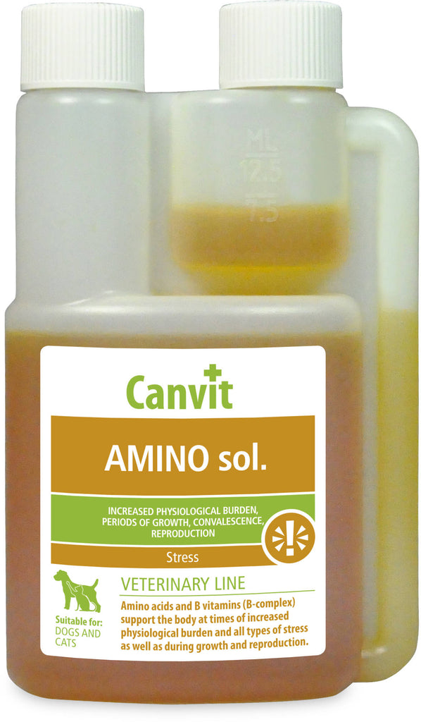 CANVIT Amino Energizant lichid pentru caini, pisici si pasari 250ml