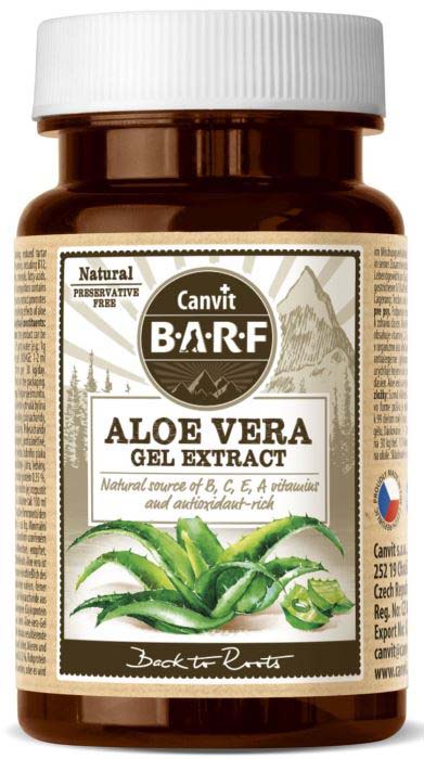 CANVIT BARF Gel cu extract de Aloe Vera 40g