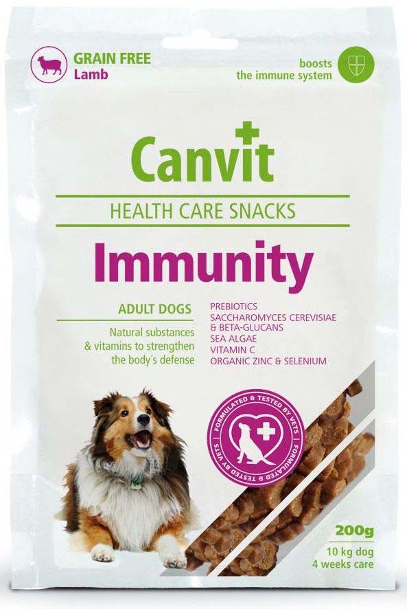 CANVIT Immunity Delicatesa pentru caini, fara cereale, cu Miel 200g