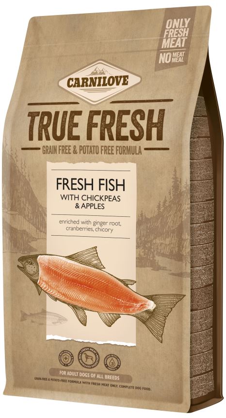 CARNILOVE True Fresh Peste proaspat, Naut si Mere