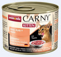 CARNY KITTEN, conservă cu Vită, Viţel şi Pui 400g