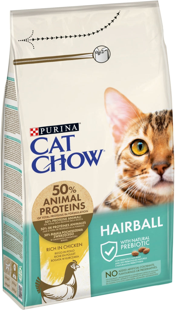 CAT CHOW Hrana uscata pentru pisici Adulte Special Care HAIRBALL Control