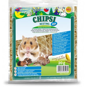 CHIPSI Nesting Bed Asternut pentru rozatoare, pat pentru construire cuib 20g