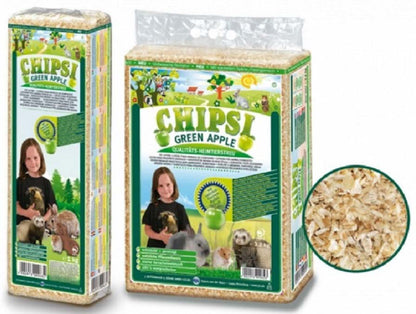 CHIPSI Rumegus pentru rozatoare, cu aroma de mar verde