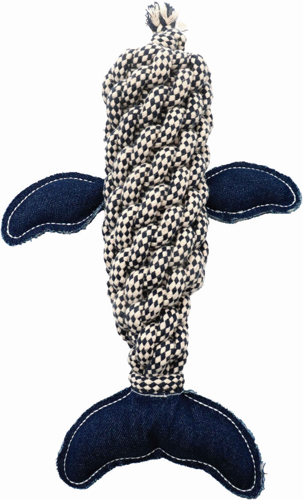 CROCI Jucarie pentru caini, Knot, model Balena, 30,5cm