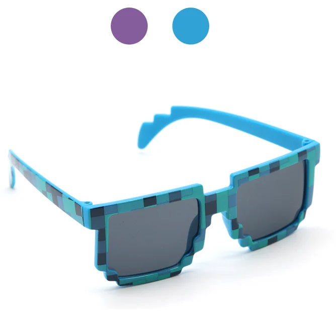 CROCI Ochelari de soare pentru caini, Cube Blue, 14cm