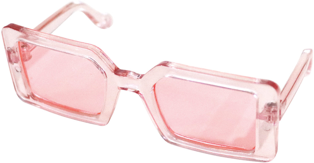 CROCI Ochelari de soare pentru caini, RICKY, Roz, 9x5,5 cm