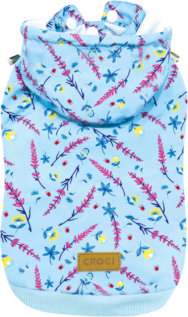 CROCI Pelerina de ploaie impermeabila LAVANDA pentru caini