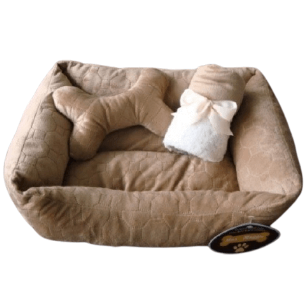 Culcus dreptunghiular pentru caini Enjoy 71x50x20 cm - Animax