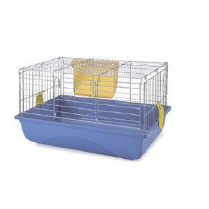Cusca pentru iepuri Cavia Easy Blue 60.5x40.5x36 cm - Animax