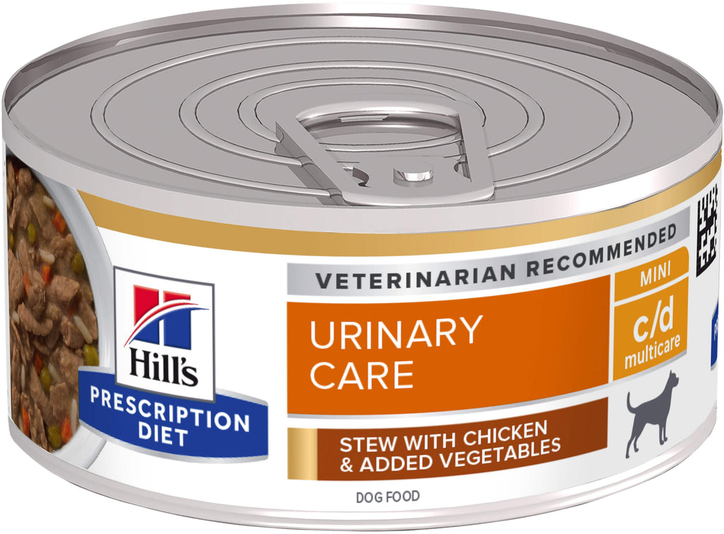 HILL's PD CANINE C/D Conserva cu Pui si Legume, tocanita 156g