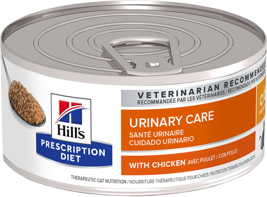 HILL's PD FELINE C/D Conserva pentru prevenirea recurentei struvitilor 156g 
