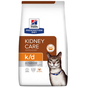 HILL's PD FELINE K/D Hrana uscata pentru boli renale
