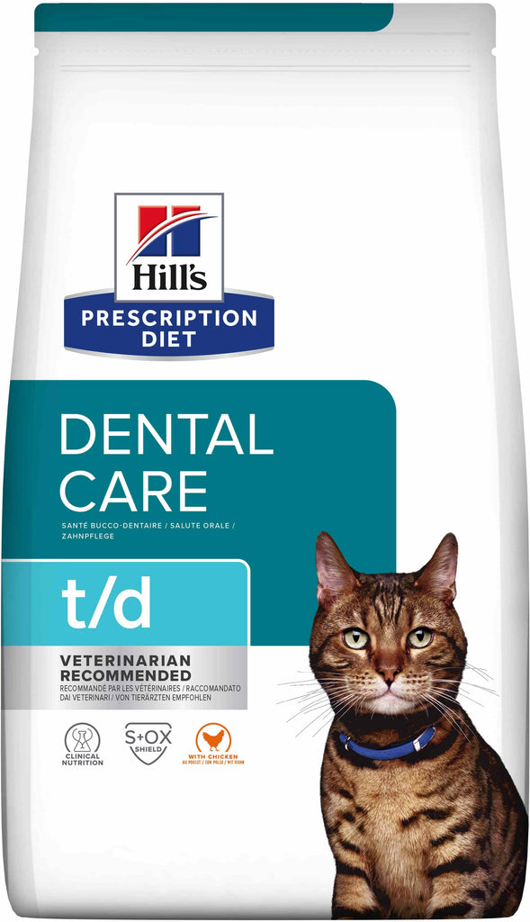 HILL's PD FELINE T/D Hrana uscata pentru boli stomatologice 3 kg