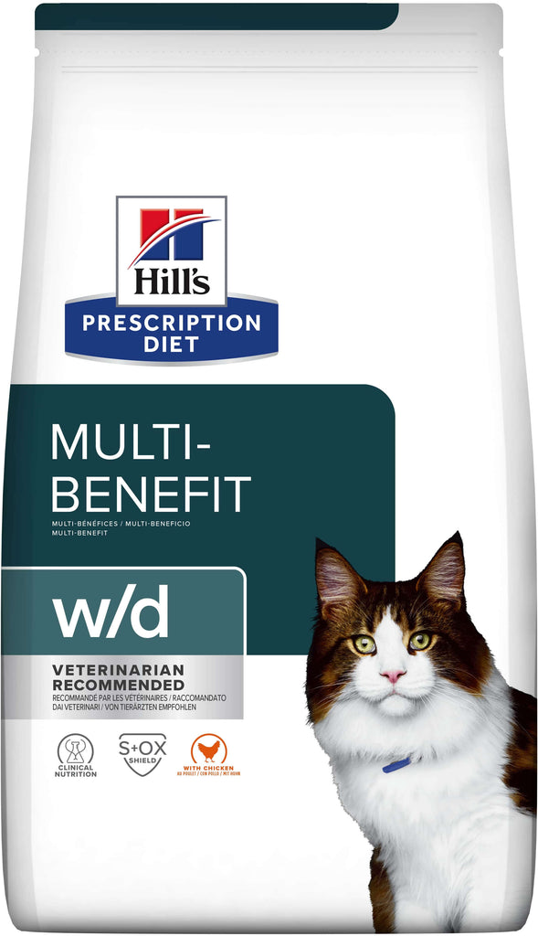 HILL's PD FELINE W/D Hrana uscata pentru controlul greutatii 3kg