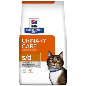 HILL's PD FELINE S/D Hrana uscata pentru dizolvarea struvitilor 3kg
