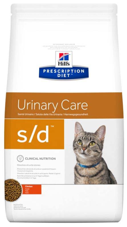 HILL's PD FELINE S/D Hrana uscata pentru dizolvarea struvitilor