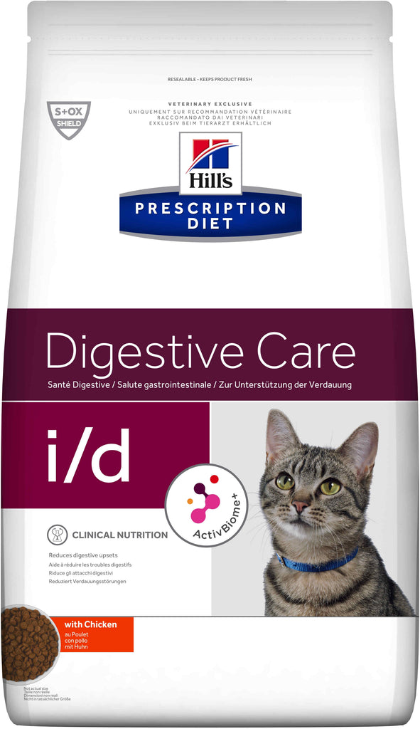 HILL's PD FELINE I/D Hrana uscata pentru pisici cu probleme gastrointestinale