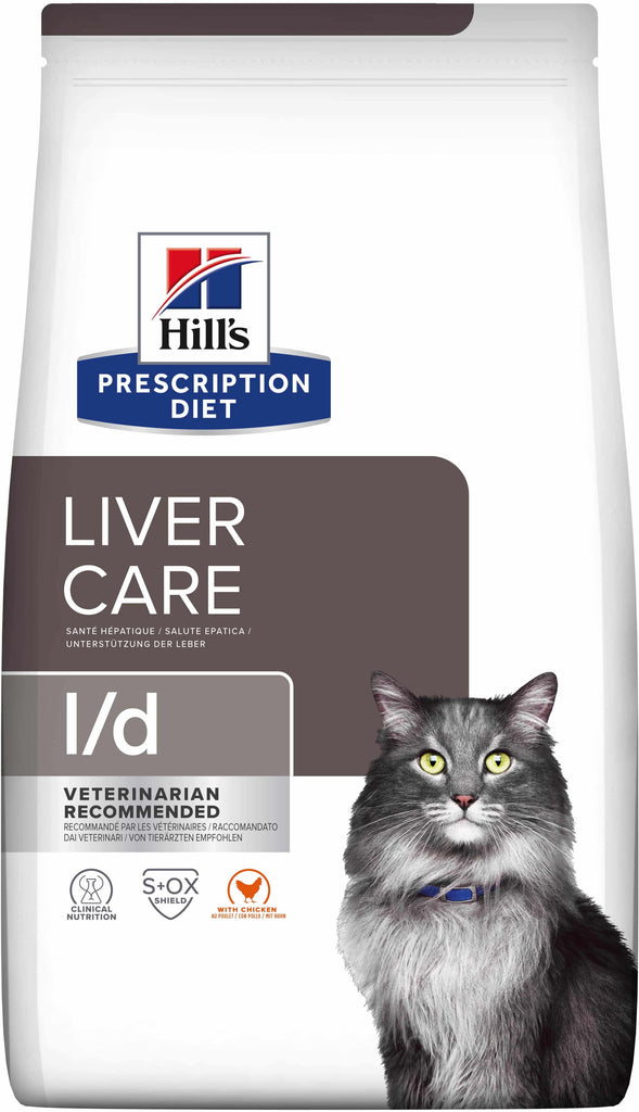 HILL's PD FELINE L/D Hrana uscata pentru probleme hepatice 1,5kg