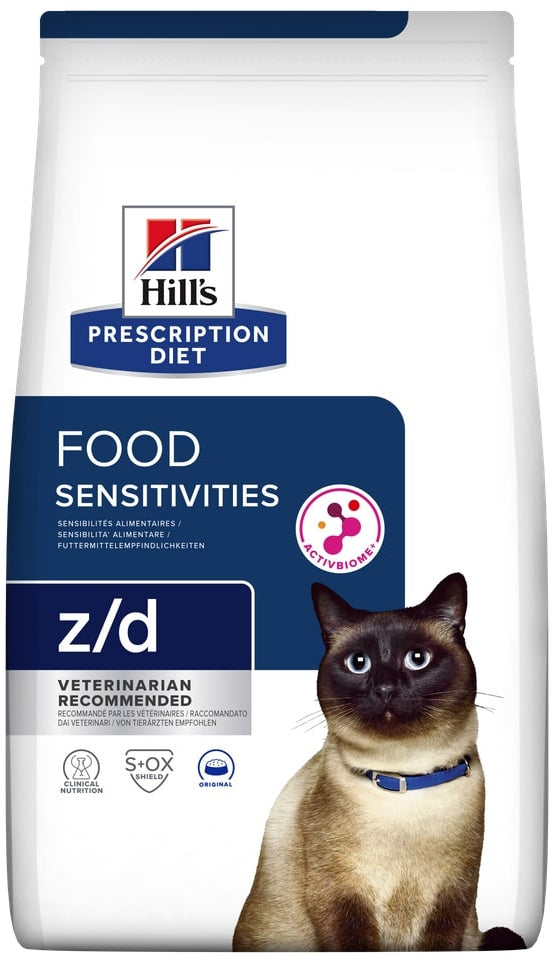 HILL's PD FELINE Z/D Hrana uscata pt. pisici cu sensibilitate alimentara 1,5kg