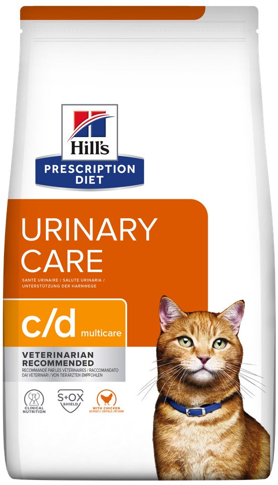 HILL's PD FELINE C/D Hrana uscata pt prev. recurentei struvitilor, cu Pui 3kg