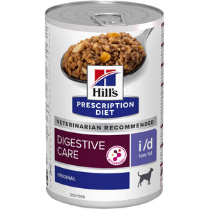 HILL's PD CANINE I/D Low Fat Conserva pt tulburari gastrointestinale 360 g
