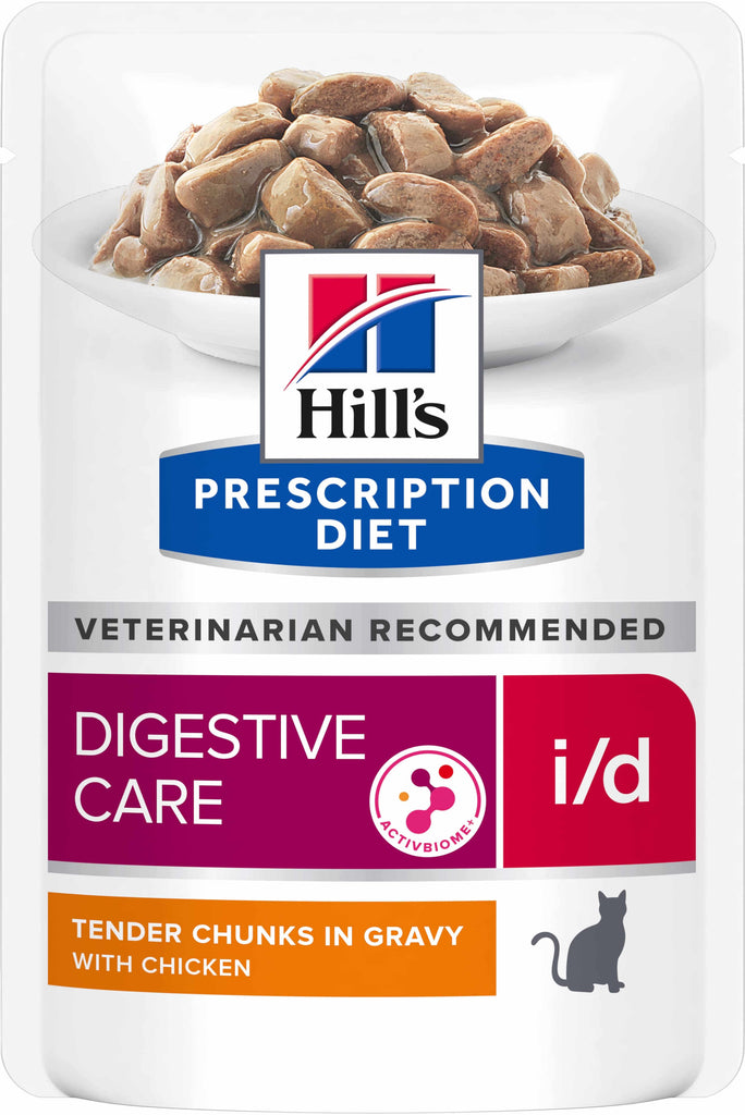 HILL's PD FELINE I/D Plic hrană umedă pt probleme gastrointestinale, Pui 85g - Maxi-Pet.ro