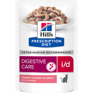 HILL's PD FELINE I/D Plic hrana umeda pt probleme gastrointestinale, Somon 85g