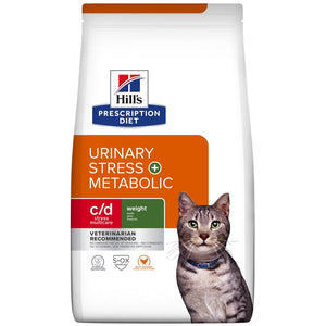 HILL's PD FELINE C/D Urinary Stress+Metabolic Hr uscata pt vez. urinara
