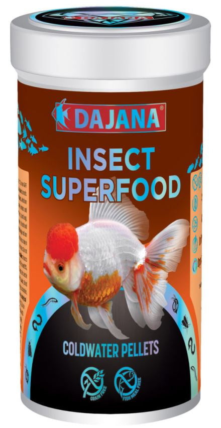 DAJANA ISF Coldwater pelete, hrană pe bază de insecte pt peşti de apă rece 100ml - Maxi-Pet.ro