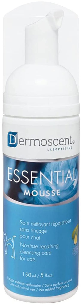 DERMOSCENT Essential Mousse Spumă pentru curăţarea pielii la pisici 150ml - Maxi-Pet.ro