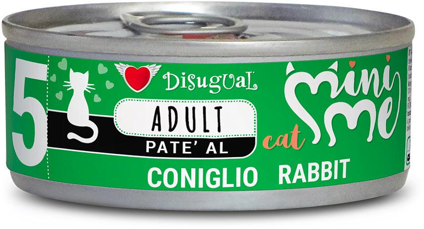 DISUGUAL MINI ME Conserva pentru pisici, pate cu iepure 85g