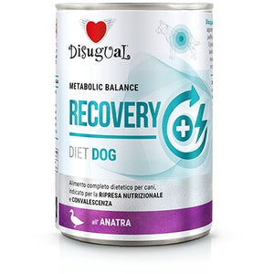 DISUGUAL Recovery conserva pentru caini, cu carne de rata 400g