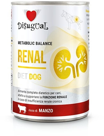 DISUGUAL Renal conservă pentru câini, cu carne de vită 400g - Maxi-Pet.ro