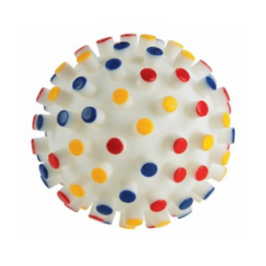 Jucarie minge puncte mari Dog Toys 6.5 cm - Animax