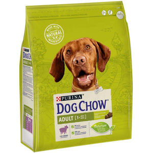 DOG CHOW Hrana uscata pentru caini Adult, cu Miel si Orez 14kg