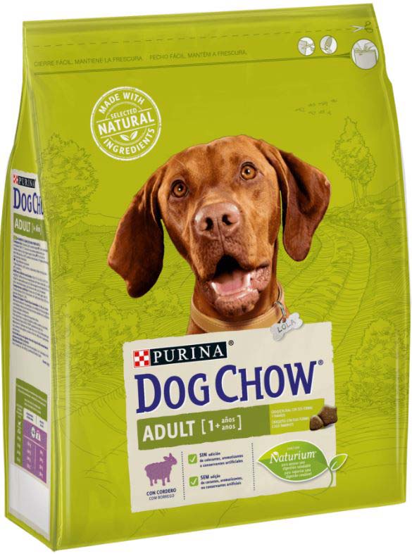 DOG CHOW Hrana uscata pentru caini Adult, cu Miel si Orez 14kg