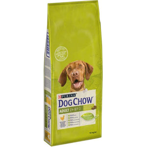 DOG CHOW Hrana uscata pentru caini Adult All Breed, cu Pui 14kg