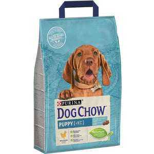 DOG CHOW Hrana uscata PUPPY All Breed, cu Pui si Orez 2,5kg