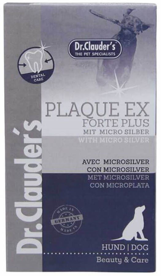 DR. CLAUDER'S PlaqueForte Plus, Pudră pentru îndepărtarea tartrului 100g - Maxi-Pet.ro