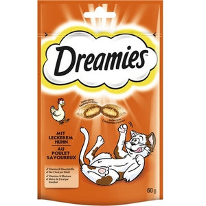 DREAMIES Delicatese pentru pisici, cu Pui 60g