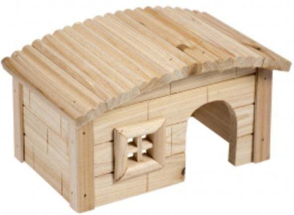 DUVO+ Casuta din lemn pentru hamsteri Lodge Dome 20,5x13x12cm