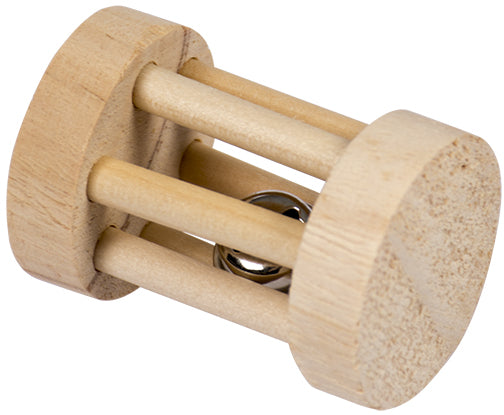 DUVO+ Jucărie pentru rozătoare Roată lemn, cu clopoţel, 3,5x5cm - Maxi-Pet.ro