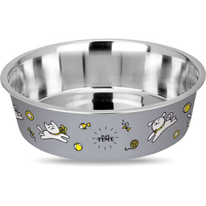 ENJOY Castron inox pentru caini si pisici Play Time, Rhino