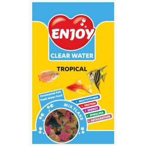 ENJOY Hrana pentru pesti, Tropical Mix, Fulgi 250ml