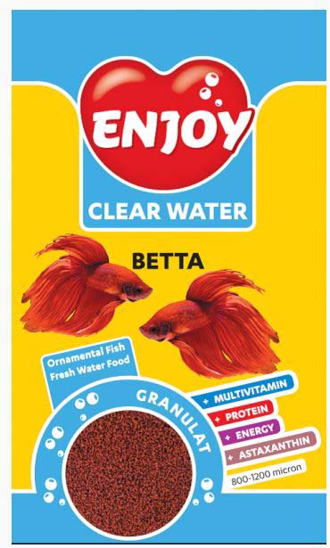 ENJOY Hrana pentru peşti Betta, Granule 250ml