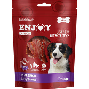 ENJOY Recompense pentru caini CARNIVORE, Piept de rata, 300g