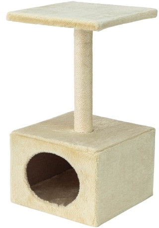ENJOY Suport pentru ascutit ghearele, Post, crem, 30x30x55 cm, 1031262