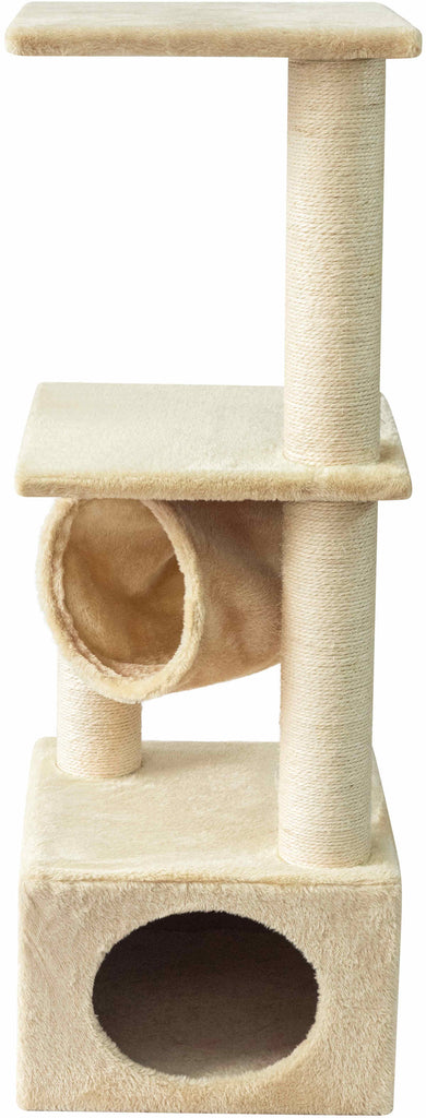ENJOY Suport pentru ascutit ghearele, Tree, bej, 35x35x103 cm, 34670