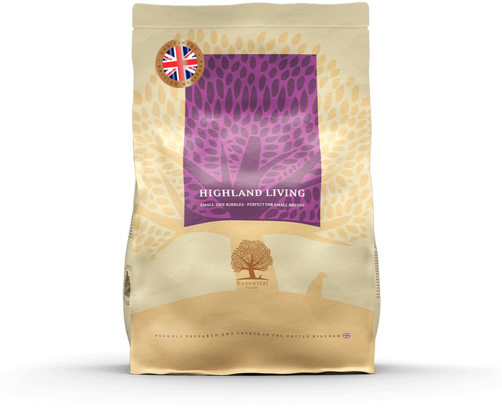 ESSENTIAL HIGHLAND LIVING Hrana uscata pentru caini de talie mica 2,5kg